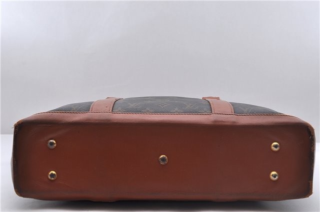 Auth Louis Vuitton Monogram Sac Weekend PM Vintage Tote Hand Bag M42425 LV 4029D