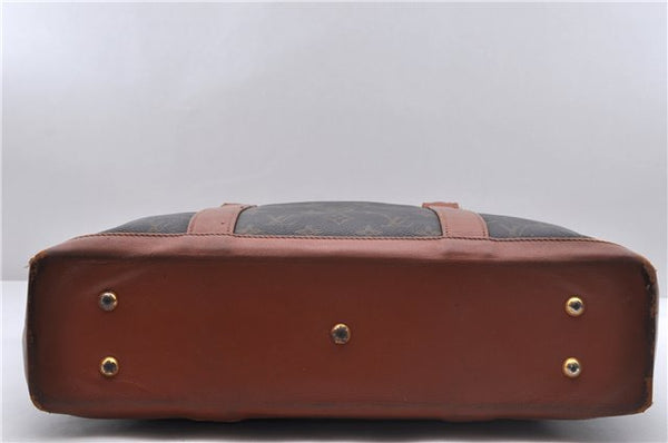 Auth Louis Vuitton Monogram Sac Weekend PM Vintage Tote Hand Bag M42425 LV 4029D