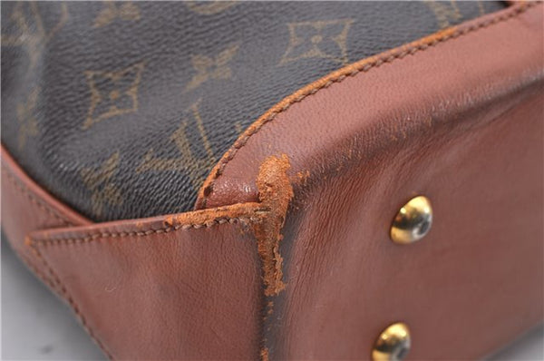 Auth Louis Vuitton Monogram Sac Weekend PM Vintage Tote Hand Bag M42425 LV 4029D