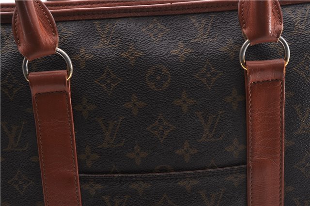 Auth Louis Vuitton Monogram Sac Weekend PM Vintage Tote Hand Bag M42425 LV 4029D