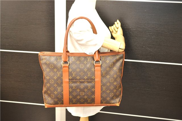 Auth Louis Vuitton Monogram Sac Weekend PM Vintage Tote Hand Bag M42425 LV 4029D