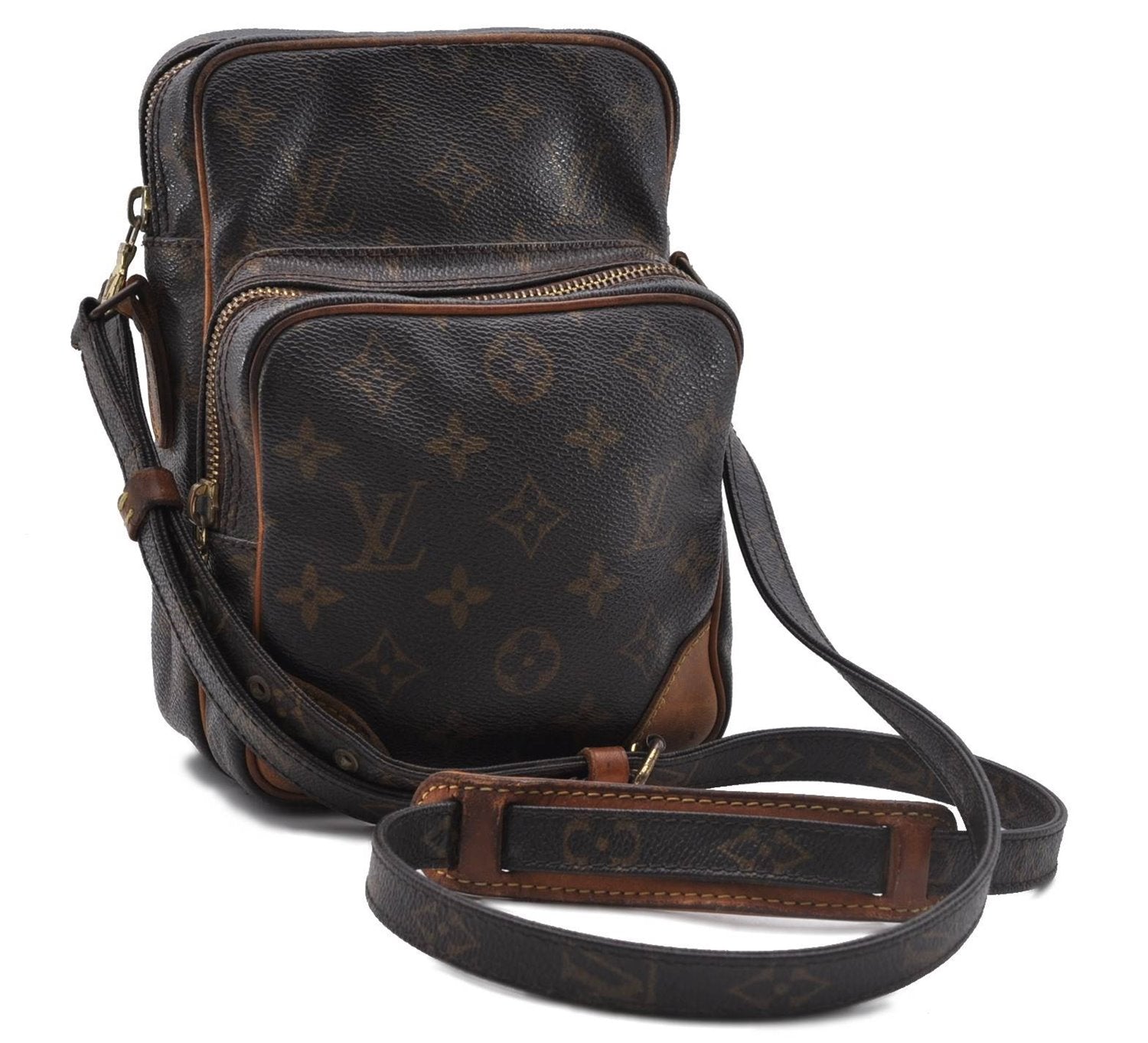 Authentic Louis Vuitton Monogram Amazone Shoulder Cross Body Bag M45236 LV 4031D