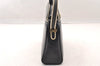 Authentic GUCCI Vintage Shoulder Cross Body Bag Purse Leather Black 4031I