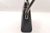 Authentic GUCCI Vintage Shoulder Cross Body Bag Purse Leather Black 4031I