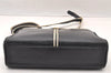 Authentic GUCCI Vintage Shoulder Cross Body Bag Purse Leather Black 4031I