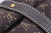 Auth Louis Vuitton Monogram Mini Lin Saumur 30 Shoulder Bag M95227 Brown 4033F