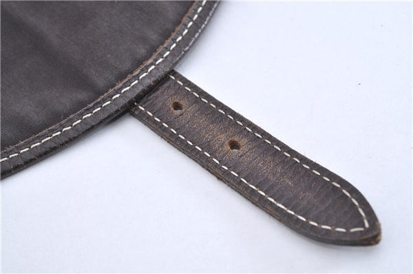 Auth Louis Vuitton Monogram Mini Lin Saumur 30 Shoulder Bag M95227 Brown 4033F