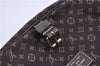 Auth Louis Vuitton Monogram Mini Lin Saumur 30 Shoulder Bag M95227 Brown 4033F