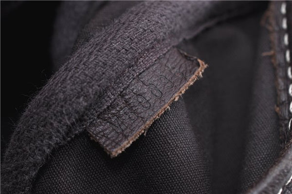 Auth Louis Vuitton Monogram Mini Lin Saumur 30 Shoulder Bag M95227 Brown 4033F