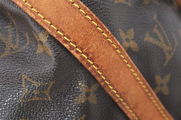 Authentic Louis Vuitton Monogram Noe Shoulder Drawstring Bag M42224 LV 4033I