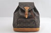 Authentic Louis Vuitton Monogram Montsouris MM Backpack M51136 LV 4035I