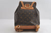 Authentic Louis Vuitton Monogram Montsouris MM Backpack M51136 LV 4035I