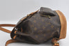 Authentic Louis Vuitton Monogram Montsouris MM Backpack M51136 LV 4035I