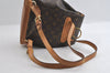 Authentic Louis Vuitton Monogram Montsouris MM Backpack M51136 LV 4035I