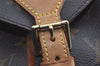 Authentic Louis Vuitton Monogram Montsouris MM Backpack M51136 LV 4035I