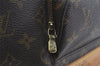 Authentic Louis Vuitton Monogram Montsouris MM Backpack M51136 LV 4035I