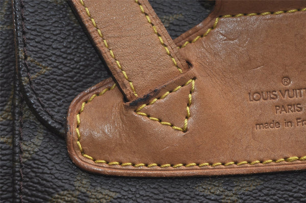 Authentic Louis Vuitton Monogram Montsouris MM Backpack M51136 LV 4035I