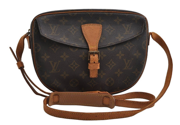 Authentic Louis Vuitton Monogram Jeune Fille MM M51226 Shoulder Cross Bag 4036I