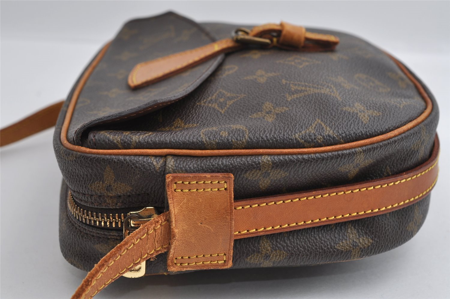 Authentic Louis Vuitton Monogram Jeune Fille MM M51226 Shoulder Cross Bag 4036I