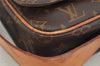 Authentic Louis Vuitton Monogram Cartouchiere GM M51252 Shoulder Bag Junk 4037I