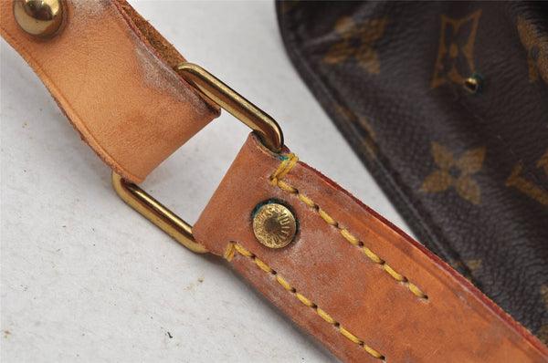 Authentic Louis Vuitton Monogram Cartouchiere GM M51252 Shoulder Bag Junk 4037I