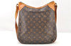 Authentic Louis Vuitton Monogram Odeon MM Shoulder Cross Bag M56389 LV 4045F