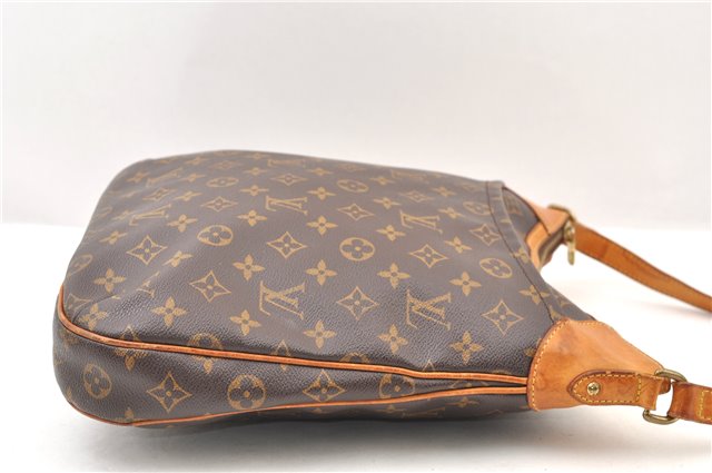 Authentic Louis Vuitton Monogram Odeon MM Shoulder Cross Bag M56389 LV 4045F