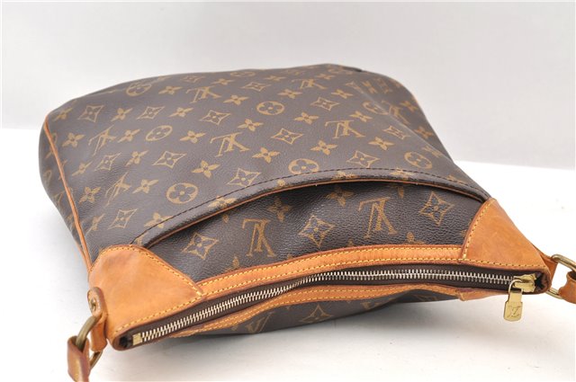 Authentic Louis Vuitton Monogram Odeon MM Shoulder Cross Bag M56389 LV 4045F