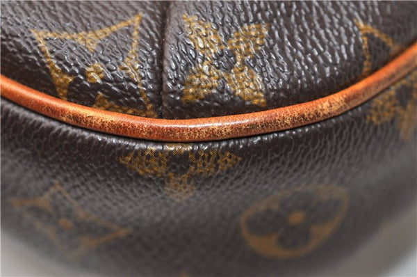 Authentic Louis Vuitton Monogram Odeon MM Shoulder Cross Bag M56389 LV 4045F