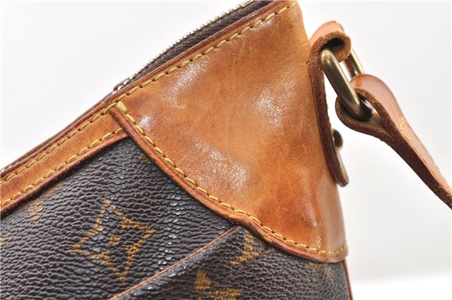 Authentic Louis Vuitton Monogram Odeon MM Shoulder Cross Bag M56389 LV 4045F