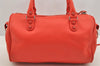 Authentic BALENCIAGA Classic Mini Twiggy 2Way Hand Bag Leather 327103 Red 4045I