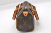 Authentic Louis Vuitton Monogram Mini Speedy Hand Bag Purse M41534 LV 4046I