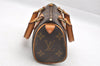 Authentic Louis Vuitton Monogram Mini Speedy Hand Bag Purse M41534 LV 4046I