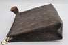 Auth Louis Vuitton Monogram Poche Toilette 19 M47544 Cosmetics Pouch Junk 4048I