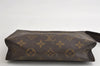Auth Louis Vuitton Monogram Poche Toilette 19 M47544 Cosmetics Pouch Junk 4048I