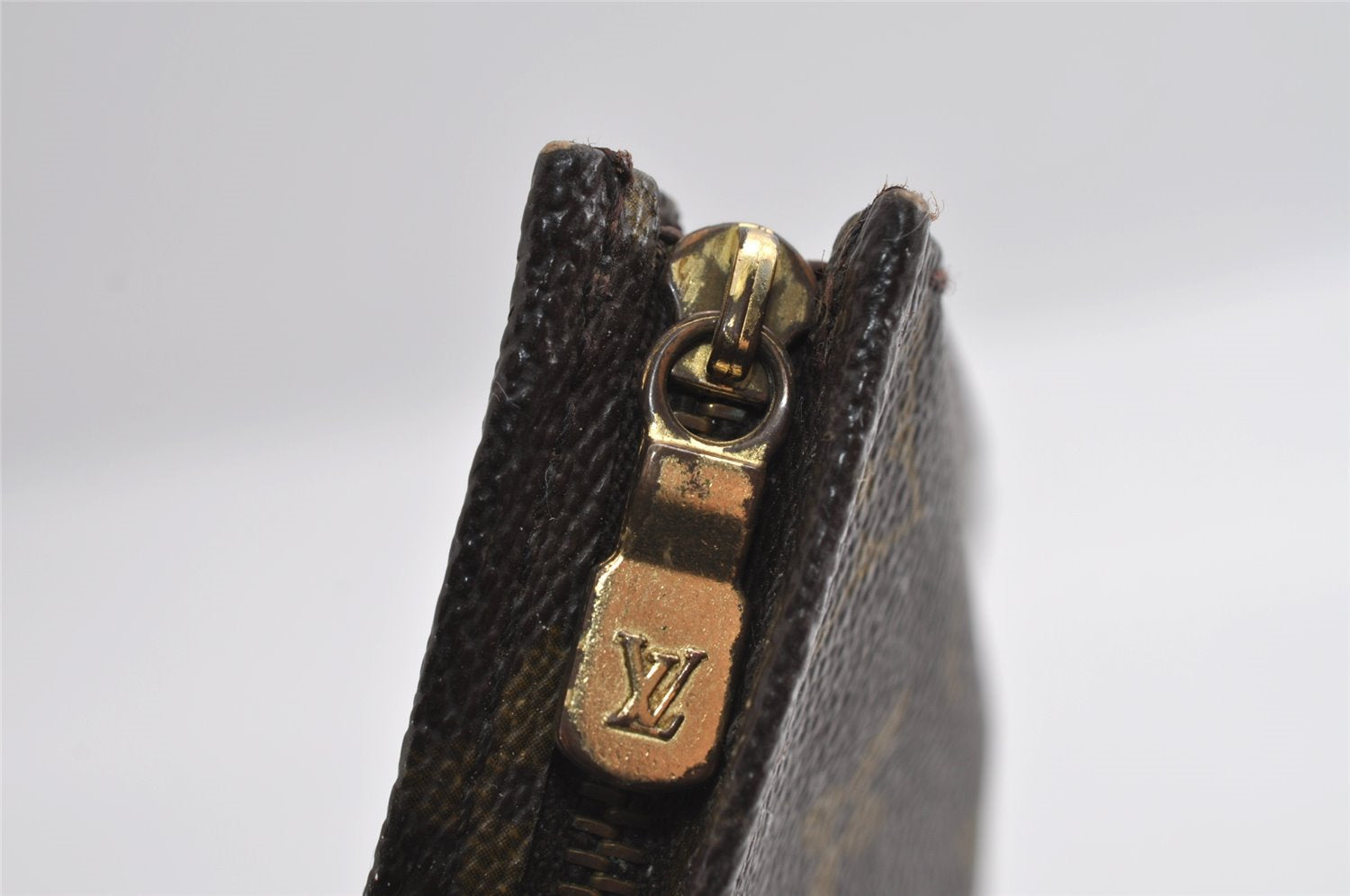 Auth Louis Vuitton Monogram Poche Toilette 19 M47544 Cosmetics Pouch Junk 4048I