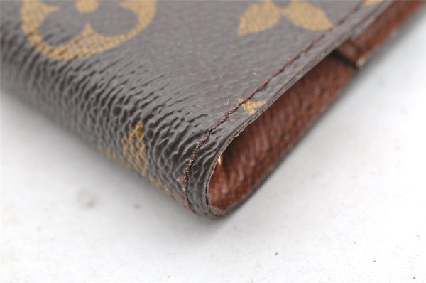 Authentic Louis Vuitton Monogram Agenda PM Notebook Cover R20005 LV 4051I