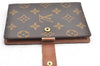 Authentic Louis Vuitton Monogram Agenda PM Notebook Cover R20005 LV 4051I