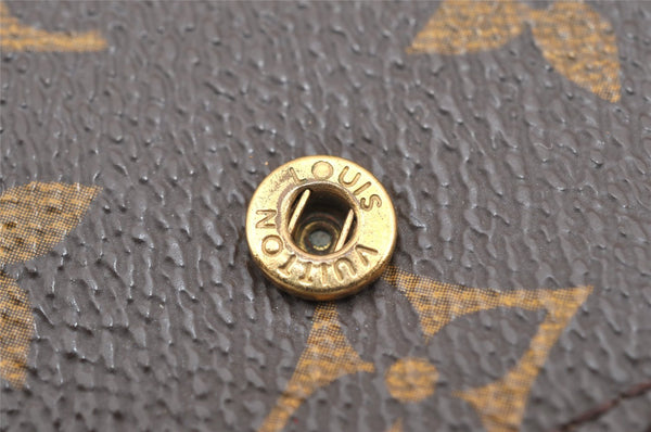 Authentic Louis Vuitton Monogram Agenda PM Notebook Cover R20005 LV 4051I