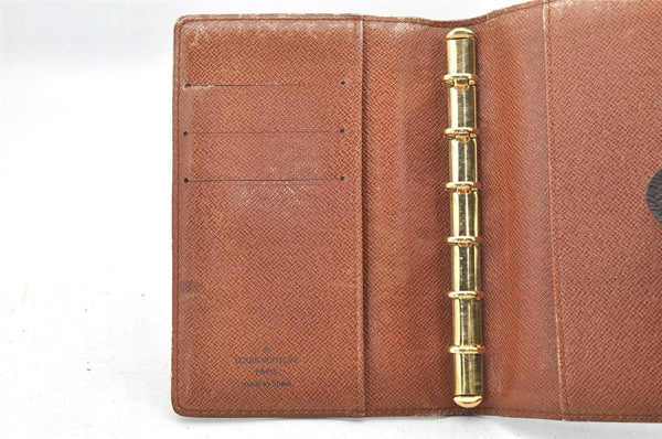Authentic Louis Vuitton Monogram Agenda PM Notebook Cover R20005 LV 4051I