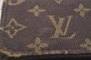 Authentic Louis Vuitton Monogram Mini Lin Multicles 4 Hooks Key Case Brown 4052I