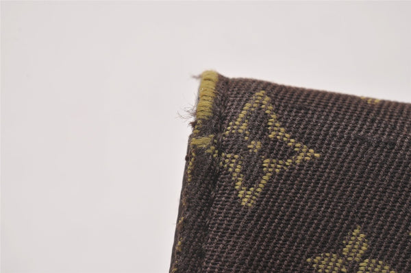 Authentic Louis Vuitton Monogram Mini Lin Multicles 4 Hooks Key Case Brown 4052I