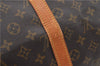 Auth Louis Vuitton Monogram Keepall Bandouliere 45 Boston Bag M41418 LV 4053D