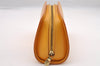 Authentic Louis Vuitton Epi Dauphine Cosmetic Pouch Yellow M48449 LV Junk 4054I