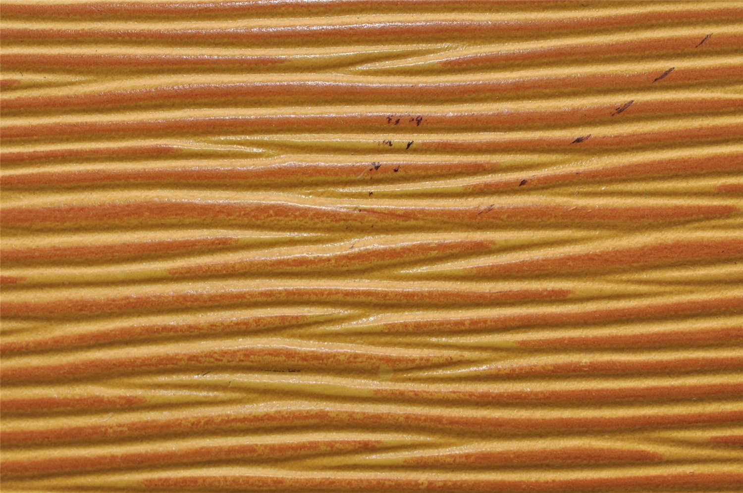 Authentic Louis Vuitton Epi Dauphine Cosmetic Pouch Yellow M48449 LV Junk 4054I