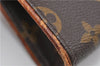 Auth Louis Vuitton Monogram Pochette Florentine Pouch Waist Bag M51855 LV 4056D