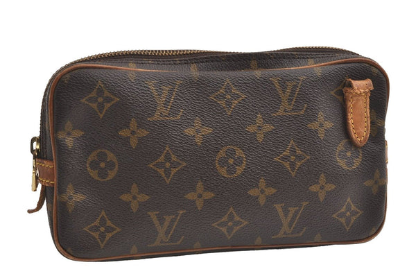 Auth Louis Vuitton Monogram Marly Bandouliere Shoulder Bag M51828 Junk 4056I