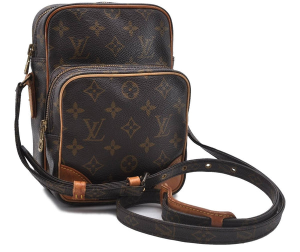 Authentic Louis Vuitton Monogram Amazone Shoulder Cross Body Bag M45236 LV 4057D