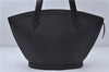 Authentic Louis Vuitton Epi Saint Jacques Hand Bag Black M52272 LV 4059D