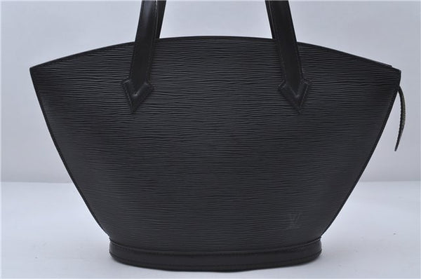 Authentic Louis Vuitton Epi Saint Jacques Hand Bag Black M52272 LV 4059D